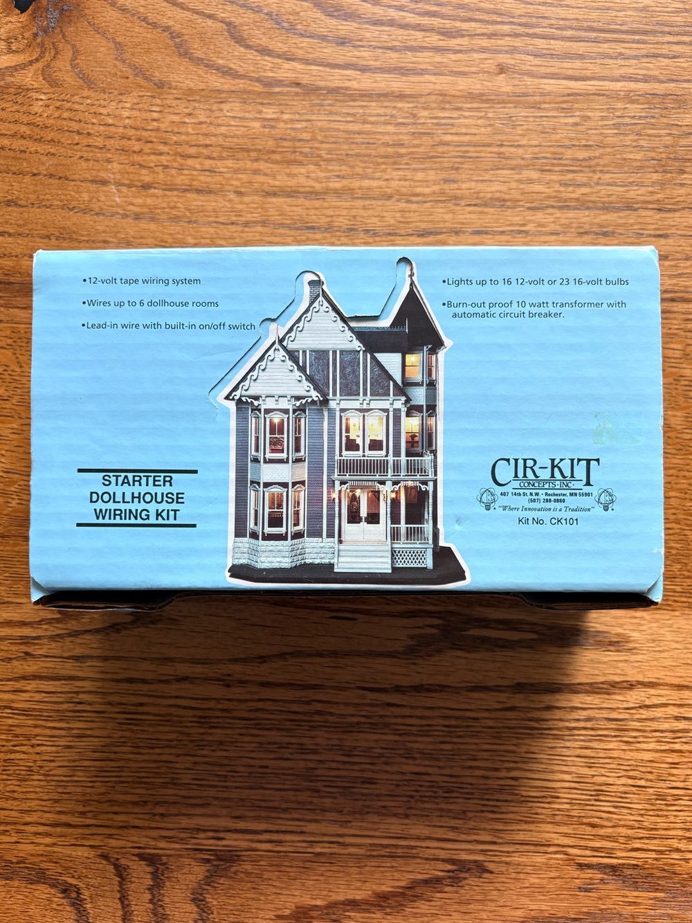 Cir-Kit Concepts Starter Dollhouse Wiring Kit CK101- in box
